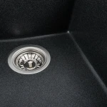 Гранітна мийка для кухні VALESO 4150 SOKIL матовий Карбон