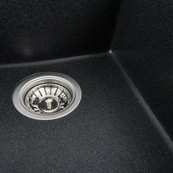 Гранітна мийка для кухні VALESO 4150 SOKIL матовий Карбон