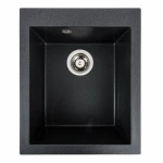 Гранітна мийка для кухні VALESO 4150 SOKIL матовий Карбон
