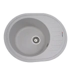 Гранітна мийка для кухні VALESO 6250 SOUL матова Топаз