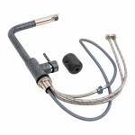 Кухонний змішувач з висувною лійкою VALESO Q411B Графіт