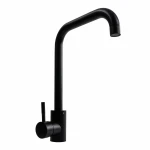 Змішувач кухонний VALESO NS02B (3008B) Чорний матовий