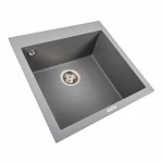 Мийка гранітна матова VALESO 5050 GALAX Сірий мусон