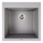 Мийка гранітна матова VALESO 5050 GALAX Сірий мусон