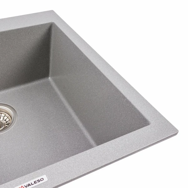 Мийка гранітна матова VALESO 5050 GALAX Сірий мусон