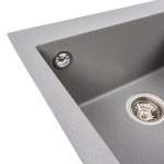 Мийка гранітна матова VALESO 5050 GALAX Сірий мусон