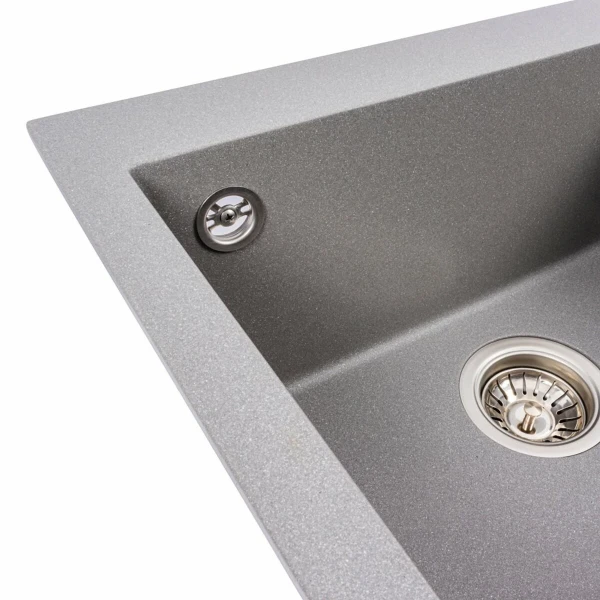 Мийка гранітна матова VALESO 5050 GALAX Сірий мусон