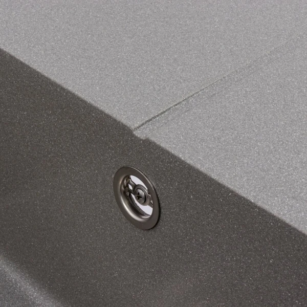 Гранітна матова мийка VALESO CALYPSO 7950 сірий мусон