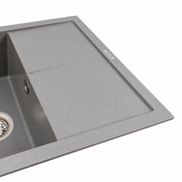 Гранітна матова мийка VALESO CALYPSO 7950 сірий мусон