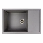 Гранітна матова мийка VALESO CALYPSO 7950 сірий мусон