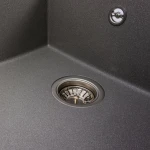 Гранітна матова мийка VALESO CALYPSO 7950 сірий мусон