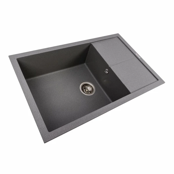 Гранітна матова мийка VALESO CALYPSO 7950 сірий мусон