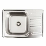 Кухонна мийка нержавіючої сталі Platinum ДЕКОР PLATINUM 7050 з (0,8/180 мм)