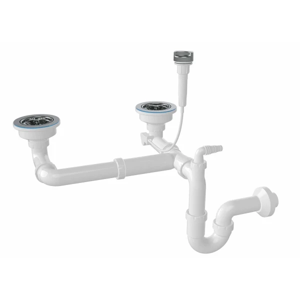 Євросифон-автомат подвійний для граніту NOVA (1199-070)