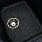 Гранітна мийка для кухні Platinum 7950 Equatoria матовий Графіт