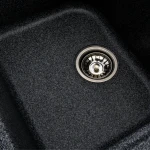 Гранітна мийка для кухні Platinum 7950 Equatoria матовий Графіт