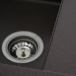 Гранітна мийка для кухні Platinum 5149 FIESTA матова Мокко