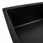 Гранітна мийка для кухні Platinum 7850 ROMA матова (чорна)