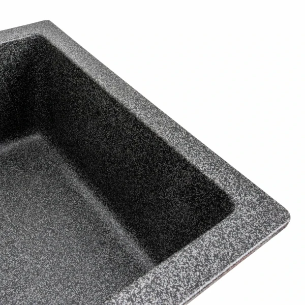 Гранітна мийка для кухні Platinum 7945 Paruana матова Графіт