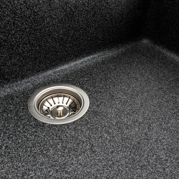 Гранітна мийка для кухні Platinum 7945 Paruana матова Графіт