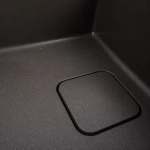 Гранітна мийка для кухні Platinum 7850 CUBE матовий Гренадін