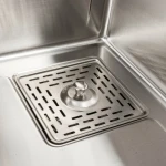 Кухонна мийка сатин Platinum Handmade "ВОДОСПАД" PLATINUM 75×45B PVD