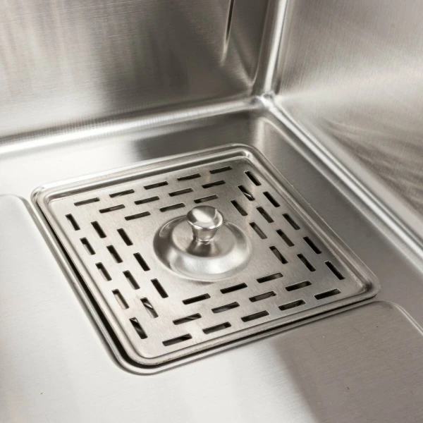 Кухонна мийка сатин Platinum Handmade "ВОДОСПАД" PLATINUM 75×45B PVD