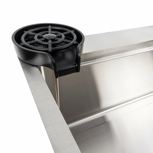 Кухонна мийка сатин Platinum Handmade "ВОДОСПАД" PLATINUM 75×45B PVD