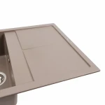 Гранітна мийка для кухні Platinum Selena PLATINUM 7950 матова Дюна