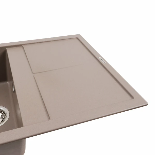 Гранітна мийка для кухні Platinum Selena PLATINUM 7950 матова Дюна