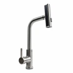 Змішувач кухонний нержавійка Platinum XK08A