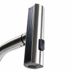 Змішувач кухонний нержавійка Platinum XK08A