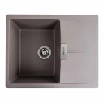 Гранітна мийка для кухні Platinum 6250 ZIRKONE матова Дюна