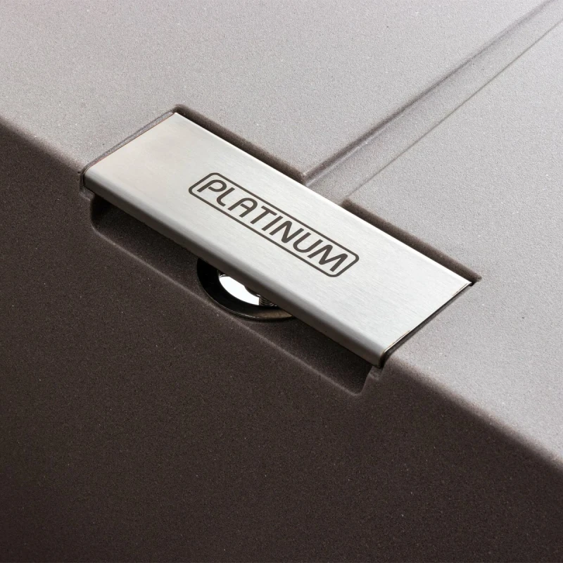 Гранітна мийка для кухні Platinum PLATINUM 6250 ZIRKONE матова Дюна