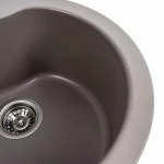 Гранітна мийка для кухні Platinum 480 TURAS матова Дюна