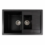 Гранітна мийка для кухні Platinum матовий PLATINUM 7850W TOSKANA Моріон