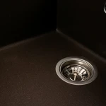 Кухонна мийка гранітна матова 7050 CASCADA Platinum Темна скеля