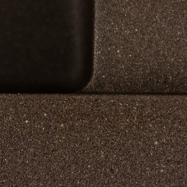 Кухонна мийка гранітна матова 7050 CASCADA Platinum Темна скеля