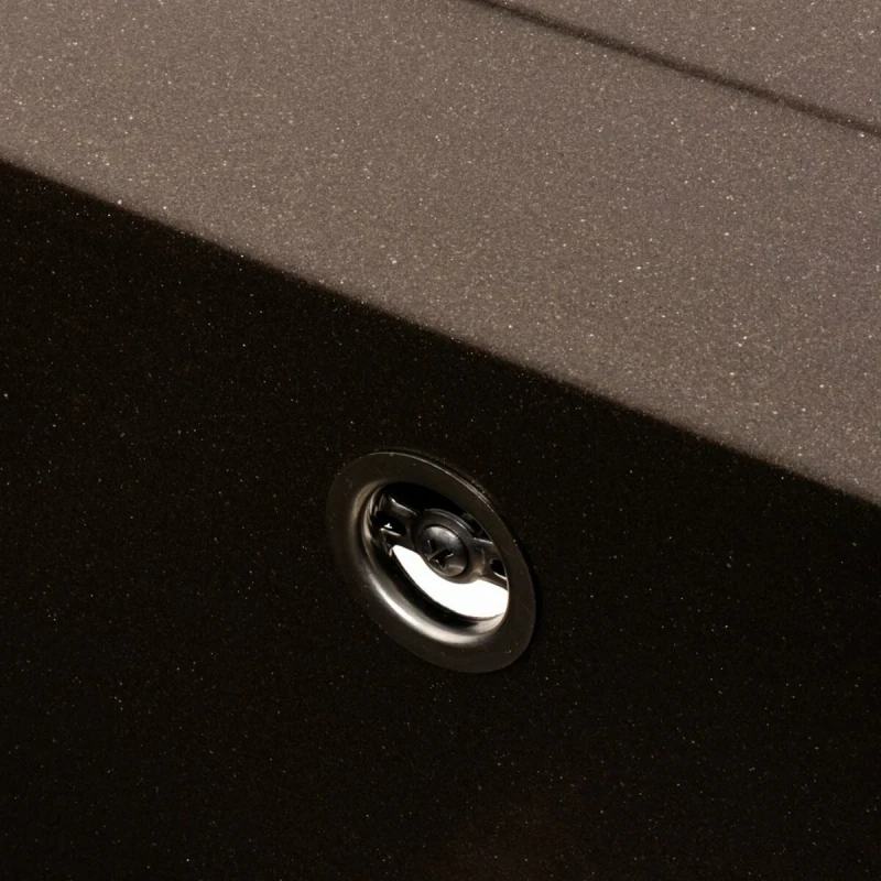 Кухонна мийка гранітна Platinum Темна скеля PLATINUM 7050 CASCADA матова