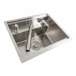 Кухонна мийка CM 47*38 прихована нержавійка Platinum Handmade + змішувач