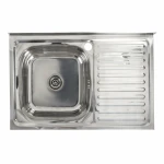 Кухонна мийка нержавіючої сталі Valeso ПОЛІРОВКА VALESO 8050 L з (0,7/160 мм)