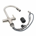 Кухонний змішувач з індикатором температури VALESO SX231B висувний