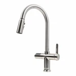 Кухонний змішувач з індикатором температури VALESO SX231B висувний