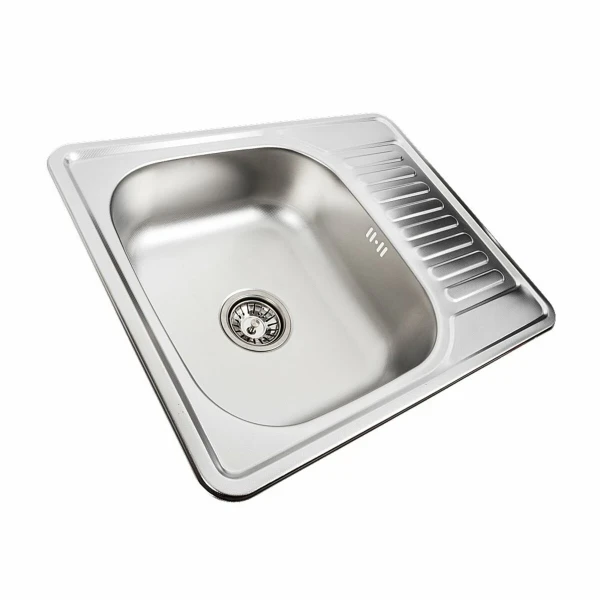 Кухонна мийка з нержавіючої сталі VALESO 5848 ДЕКОР (0,6/170 мм)