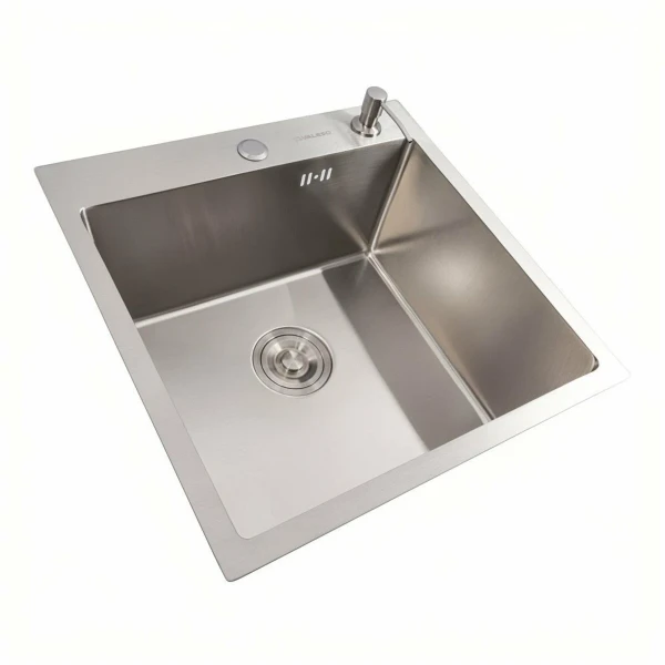 Кухонна мийка 50*50 нержавійка Valeso Handmade (товщина 3,0/1,5)
