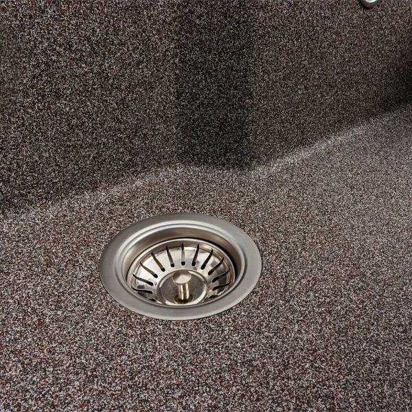 Кухонна мийка гранітна матова 7545 NIKA VALESO Мікс