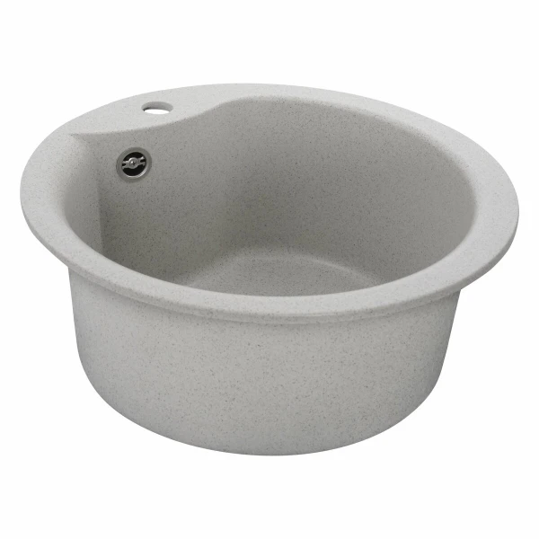 Гранітна мийка для кухні VALESO 480 TURAS матова Топаз