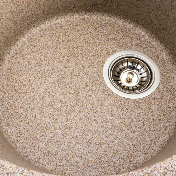 Гранітна мийка для кухні VALESO 5847 ONYX матова (карамель)