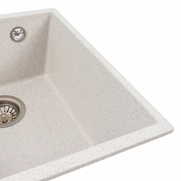 Гранітна мийка для кухні VALESO 3744 ROXY топаз