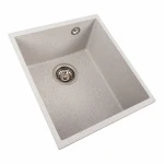 Гранітна мийка для кухні VALESO 3744 ROXY топаз